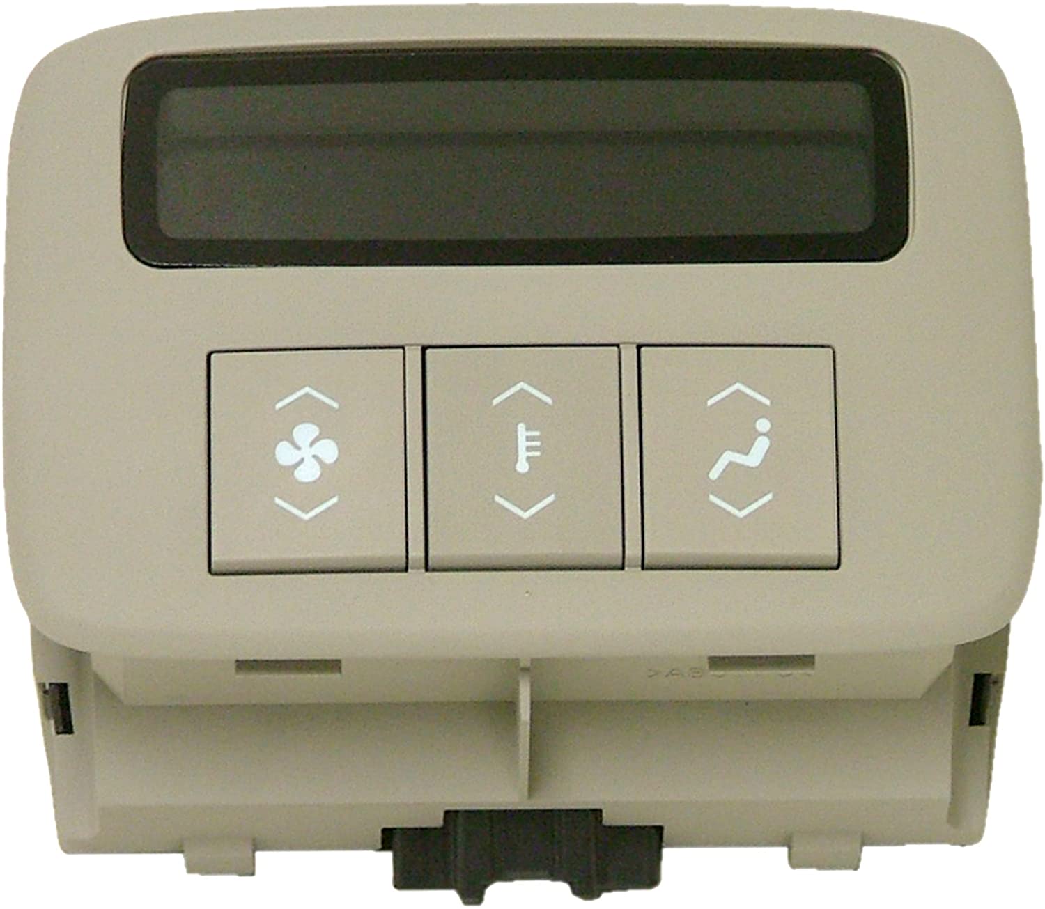 ACDelco 15-73553 GM Original Equipment Titanium Colored Roof Console Auxiliary Heating and Air Conditioning Control