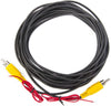Yasoca RCA Male to Male Plug Car Reverse Reversing Rear View Parking Backup Camera Video Audio Extension Cable with Detection Trigger Wire 6 Meters 20ft