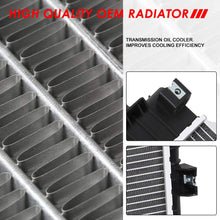 2761 OE Style Aluminum Core Cooling Radiator Replacement for Ford Freestyle Five Hundred Mercury Montego AT 05-07