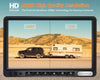 ZEROXCLUB Wired Backup Camera for Truck RV Trailer, FHD 1080p 7-inch Monitor with 2 Camera for Watching Blind Spot of Back and Side,for Long Vehicle Bus Lorry 5th Wheel (BC02)