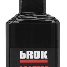 bROK Products 32935 1-1/4" to 2" Receiver Adapter, 6" Length, Black Powdercoat