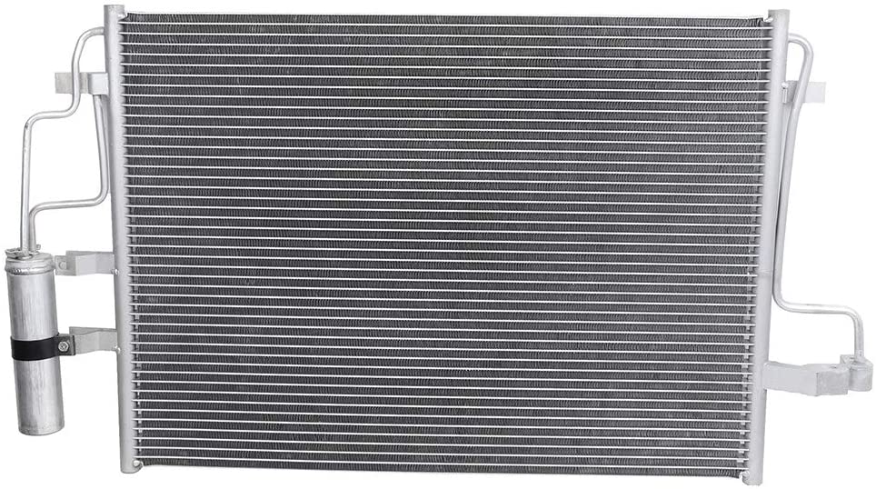 ANGLEWIDE Aluminum Condenser Air Conditioning A/C Condenser fit for 2013 2014 2015 2016 for Ford Escape Sport Utility 2L US Stock US Cargo US Shipment