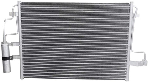 ANGLEWIDE Aluminum Condenser Air Conditioning A/C Condenser fit for 2013 2014 2015 2016 for Ford Escape Sport Utility 2L US Stock US Cargo US Shipment