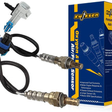 2Pcs Upstream Downstream Oxygen Sensor 1 Sensor 2 Compatible with Chevrolet Venture 3.4L 2001-2004,Compatible with Buick Rendezvous CX 3.4L 2002-2004,Buick Century Custom 3.1L 2001-2003