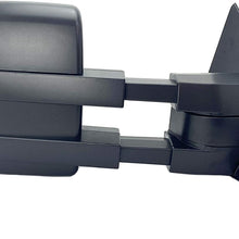 Spieg FO1321368 Telescopic Towing Mirror Replacement for FORD F-150 2009 - 2014 Manual Non-Heated (Passenger Side)