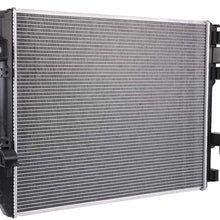 ECCPP Auto Parts Plastic Aluminum Replacement Radiator for2009-2010 Dodge Ram 1500 2010-2014 Ram Ram Pickup/2500/3500 CU13129 CH3010353,13129