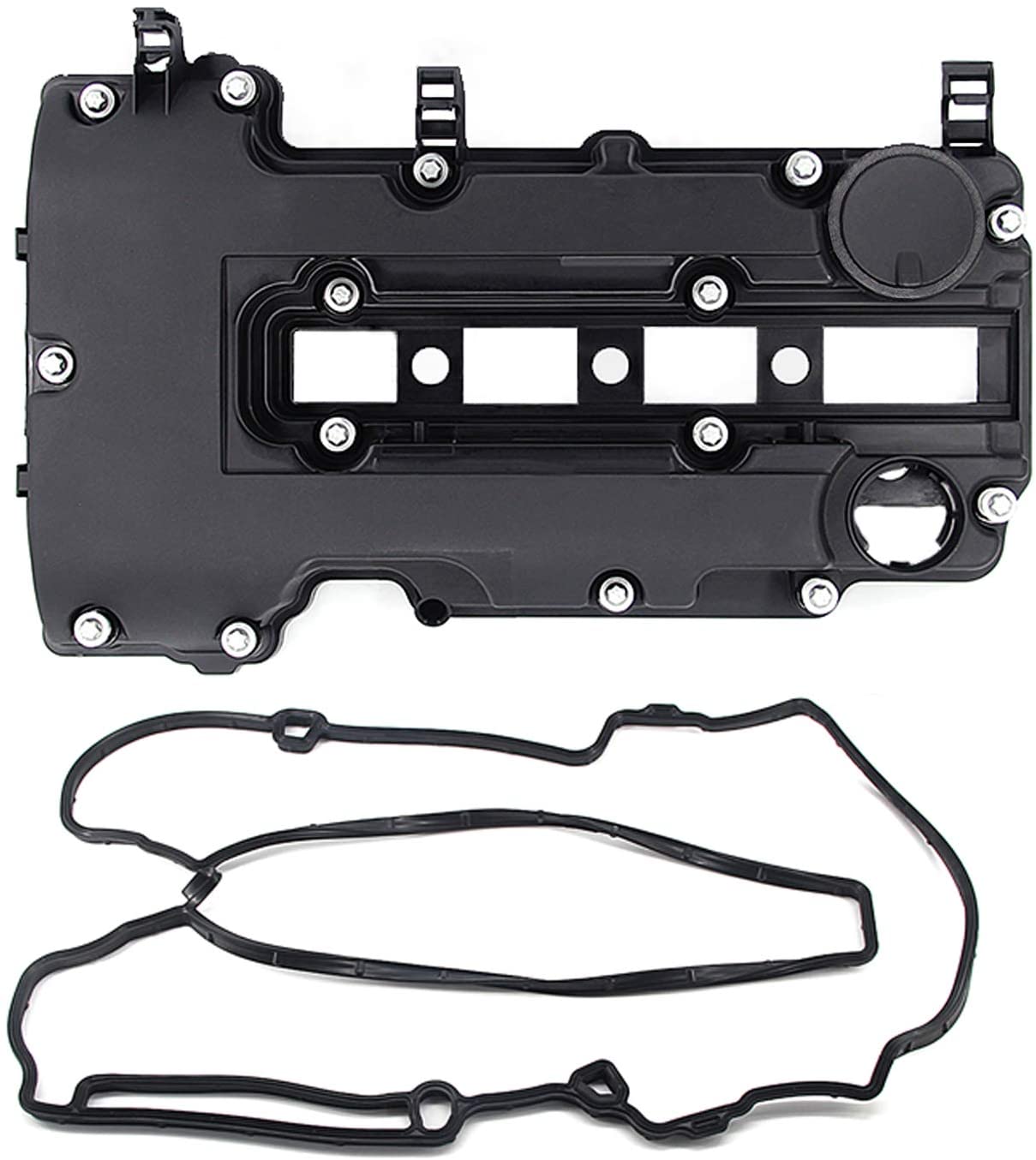 FEXON Engine Camshaft Valve Cover w/Gasket & Bolts Replacement for Chevy Cruze, Sonic, Trax, Volt, Buick Encore, Cadillac ELR 1.4L 2011-2020 55573746 25198874 25198498 25198877 264-968