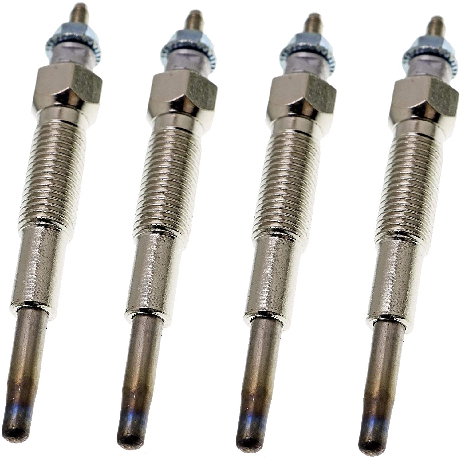 zt truck parts 4X Glow Plugs 1724585 172-4585 Fit for Caterpillar CAT C1.1 C1.5 C2.2 3024C 3024T 3024 3003 3013 3013C 3014 247B 257B 216B 226B 232B 242B