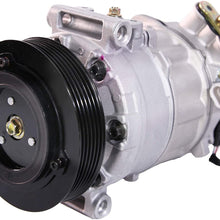 Mingyue 1pc Air Conditioning AC A/C Compressor and Clutch Compatible with 2010 Buick Allure 2.4L 2010 Buick LaCrosse 2.4L 2011 Buick Regal 2.4L 2011 Buick Regal 2.0L 2011 Saab 9-5 2.0L l4