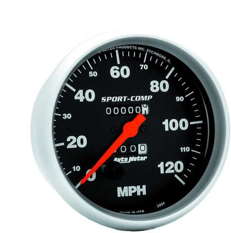 Auto Meter 3994 Sport-Comp In-Dash Mechanical Speedometer