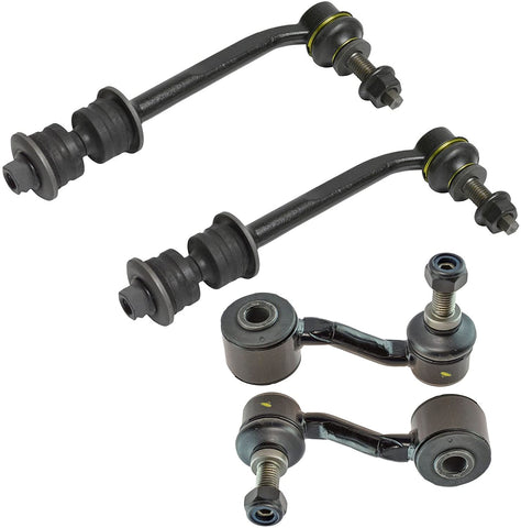 4 Piece Kit Stabilizer Sway Bar End Link Front Rear LH RH for Durango Aspen
