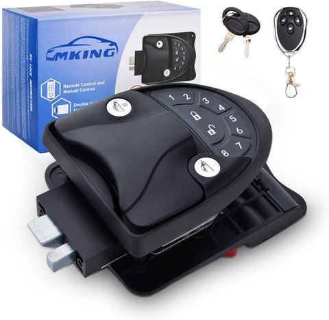 MKING Entry Door Lock Latch Keyless Handle Knob Deadbolt RV Caravan Trailer Car Camper | waterproof |fireproof | impact resistance |water resistance |fire resistance,