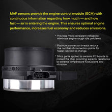 FAERSI Mass Air Flow Sensor Fits Chevy Silverado, Suburban 1500, 2500, Tahoe, GMC Yukon XL 1500, Sierra, Cadillac Escalade, ESV, EXT 5.3L, 6.0L, 4.8 and More - Replaces 25168491, AF10043, 25318411