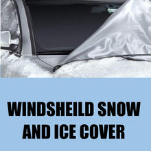 APSG ICE Snow Windshield Window Cover Magnetic Shade Frost Rain, Waterproof Car Premium w/Mirror Covers