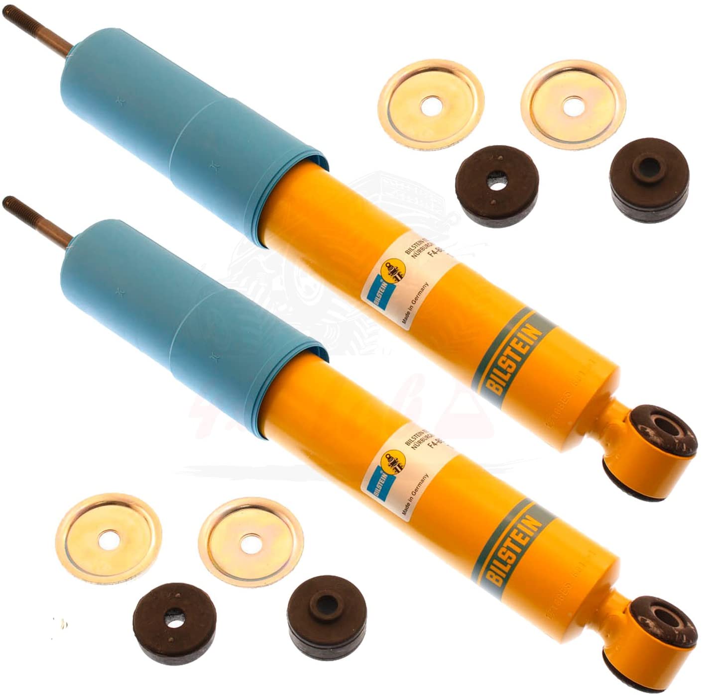 Bilstein B6 4600 Series 2 Front Shocks Kit for Isuzu Rodeo Lse '99-'03 Ride Monotube replacement Gas Charged Shock absorbers part number 24-185363