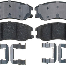 ACDelco 17D1264CH Professional Ceramic Front Disc Brake Pad Set