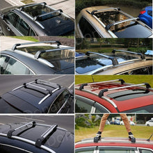 SAREMAS Aluminum roof Cargo Racks for VW Volkswagen Tiguan 2018-2021 Roof Rack Cross Bars Rail Luggage Carrier Lockable