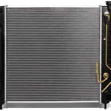 DNA Motoring OEM-RA-1905 1905 OE Style Aluminum Cooling Radiator Replacement