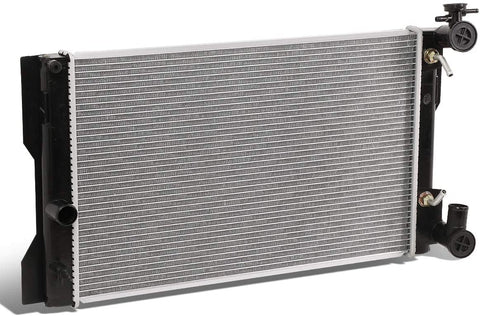 13049 OE Style Aluminum Core Cooling Radiator Replacement for Toyota Corolla Pontiac Vibe 2.4L AT MT 09-10