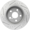 TUPARTS Rear Brake rotors, Rear Disc Slotted Rotors for 11-17 L-exus CT0h,09-10 P-ontiac Vibe,T-oyota Corolla/Matrix/Prius/Prius Plug-In/Prius P-rime