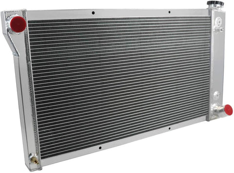 ALLOYWORKS 3 Row Core Aluminum Racing Radiator for 1967-1972 Chevy C/K Pickup Truck 10 20 30
