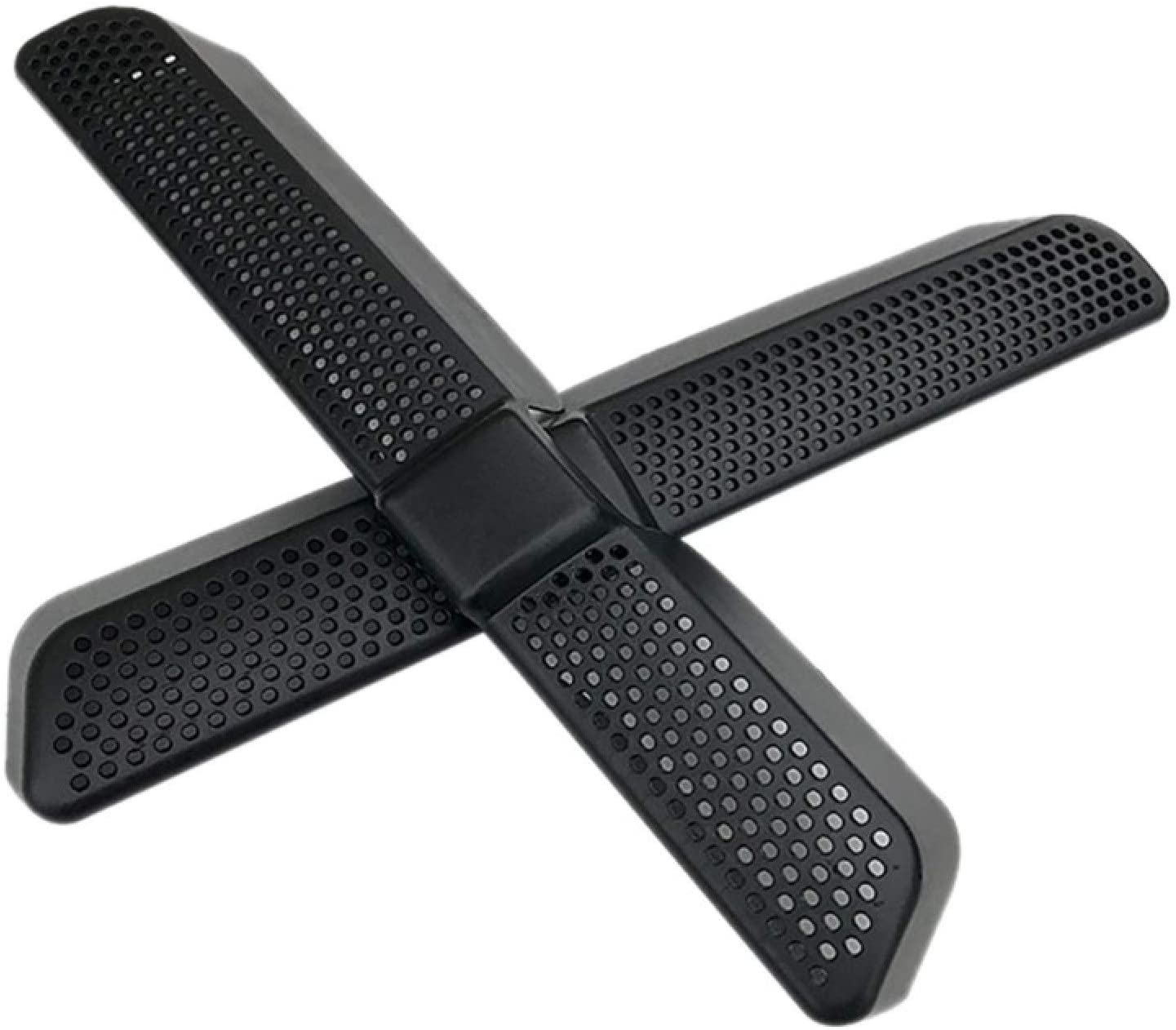 BYWWANG 2PCS Car Air Conditioner Cover Under Rear Seat Air Vent Duct Outlet Shell,for VW Tiguan Mk2 Allspace 2016 2017