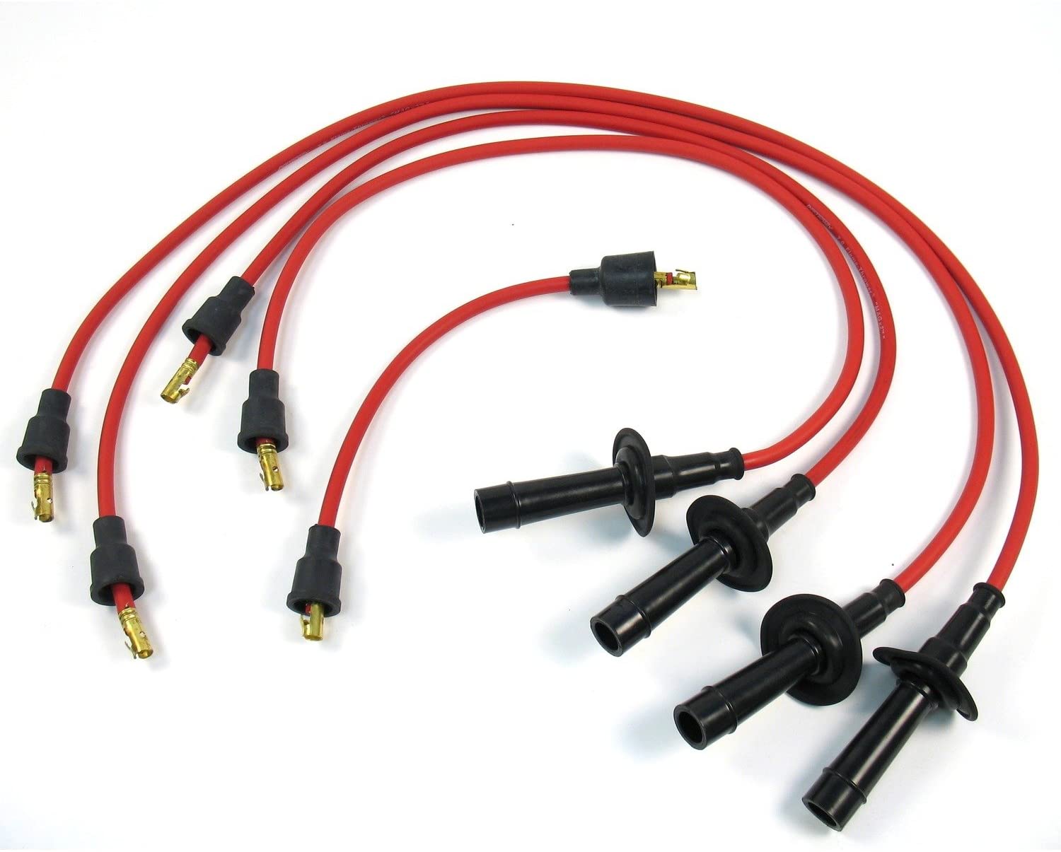 Pertronix 704401 Flame-Thrower Red Custom Fit 4 Cylinder Spark Plug Wire