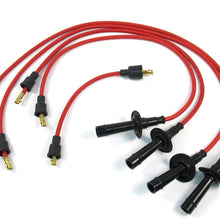 Pertronix 704401 Flame-Thrower Red Custom Fit 4 Cylinder Spark Plug Wire