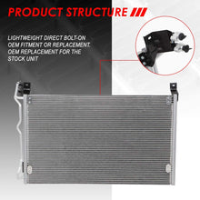 4011 Aluminum A/C Condenser Replacement for Ford Crown Victoria Town Car Grand Marquis Marauder 03-05