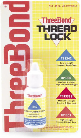 Three Bond Int'L, Inc. Thread Lock-Low/10Ml 1342At002