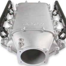 NEW HOLLEY MODULAR LO-RAM EFI MANIFOLD KIT,FRONT-FEED PLENUM,SILVER FINISH,COMPATIBLE WITH GM LS1,LS2 & LS6 GEN III & IV ENGINES