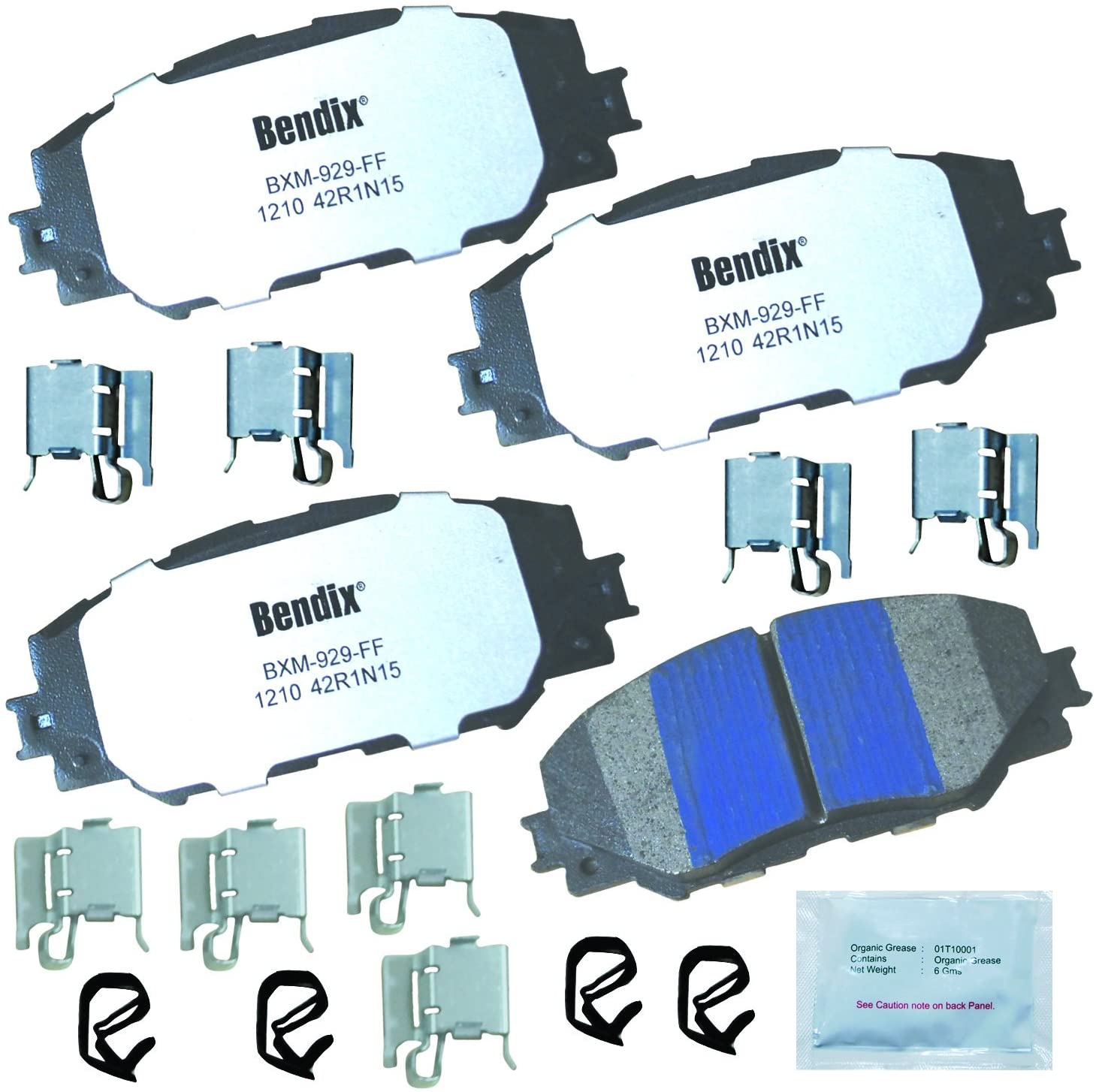 Bendix Fleet Metlok MKD1210FM Brake Pads