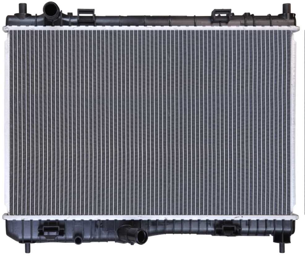 AutoShack RK1701 21.4in. Complete Radiator Replacement for 2011-2018 Ford Fiesta 1.6L