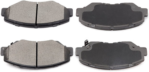 Front Ceramic Brake Pads Kits 4pcs fit for Acura ILX, for Honda Accord/Civic,02-06 12-16 for Honda CR-V,03-11 for Honda Element,13-14 for Honda Fit,03-08 for Honda Pilot
