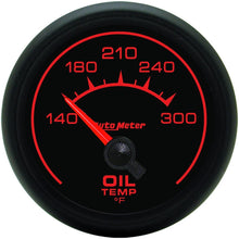 Auto Meter 5948 ES 2-1/16" 140-300 Degree F Short Sweep Electric Oil Temperature Gauge