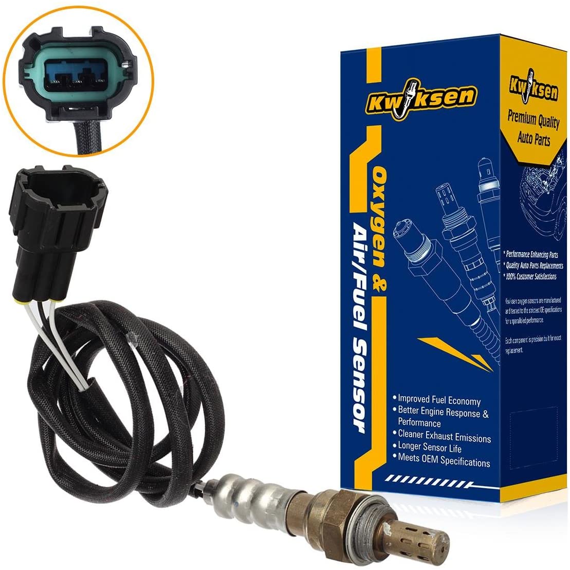 234-3015 Upstream Left Oxygen Sensor O2 Sensor Compatible with Frontier Xterra V6-3.3L Upstream Left only 2004