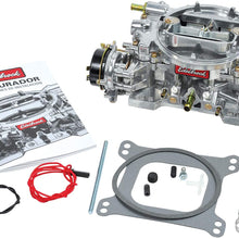 Edelbrock 1406 Performer 600 CFM Square Bore 4-Barrel Air Valve Secondary Electric Choke Carburetor