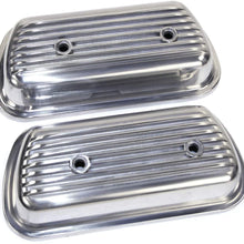 Valve Covers, Aluminum Bolt On, Fits 1500cc & Up VW, Compatible with Dune Buggy
