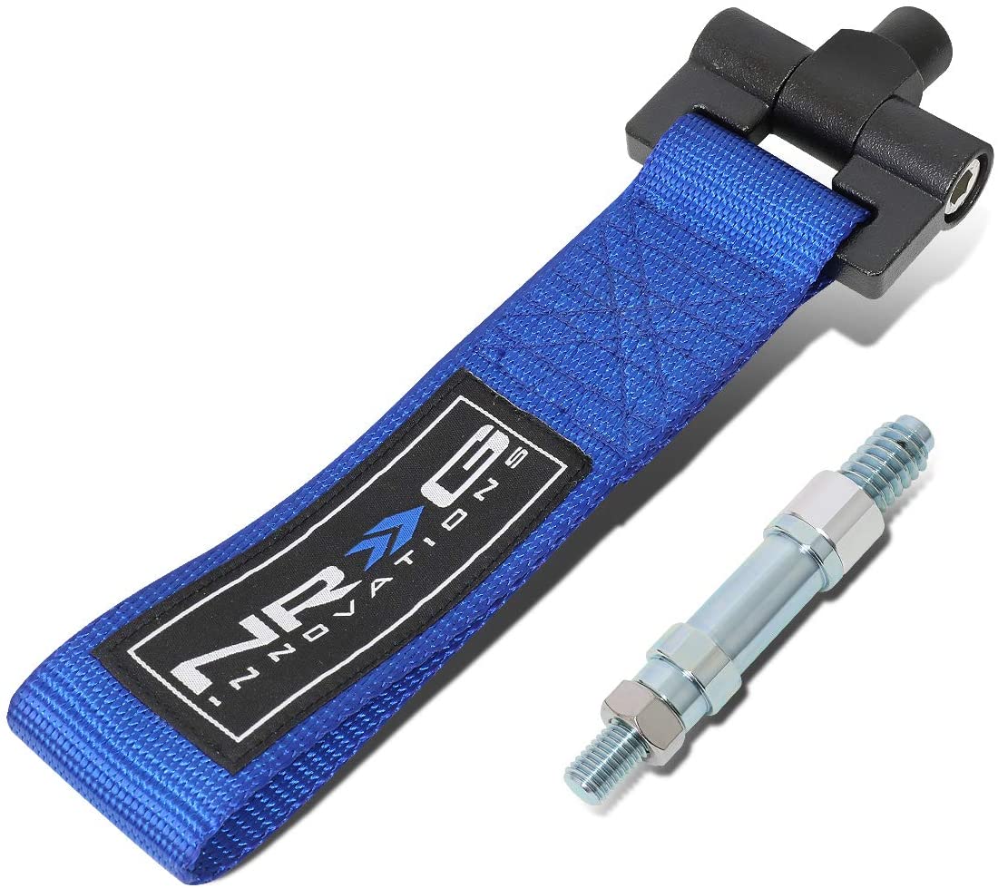 TOW-A4BL Front Bumper Nylon Tow Hook Strap Belt Replacement for Audi A5 S5 A4 S40 8-19 /A3 S3 15-19