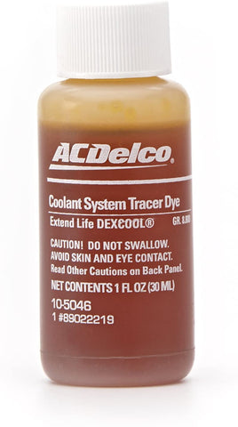 ACDelco 10-5046 Dex-Cool Leak Detection Tracer Dye - 1 oz (pack of 6)