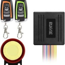 Rupse Waterproof Motorcycle Bike Anti-theft Security Burglar Alarm System Remote Control Horn Alarm Warner Bi-color