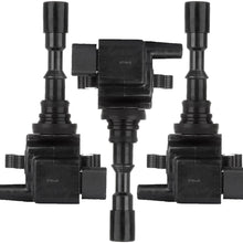 TUPARTS Pack of 3 Ignition Coils Fit for K-ia Sorento 3.5L V6 2003-2006 Replacement for OE: UF431 5C1435 C1445