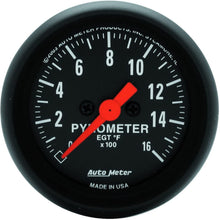 AUTO METER 2654 Z-Series Electric Pyrometer Gauge Kit,2.3125 in.