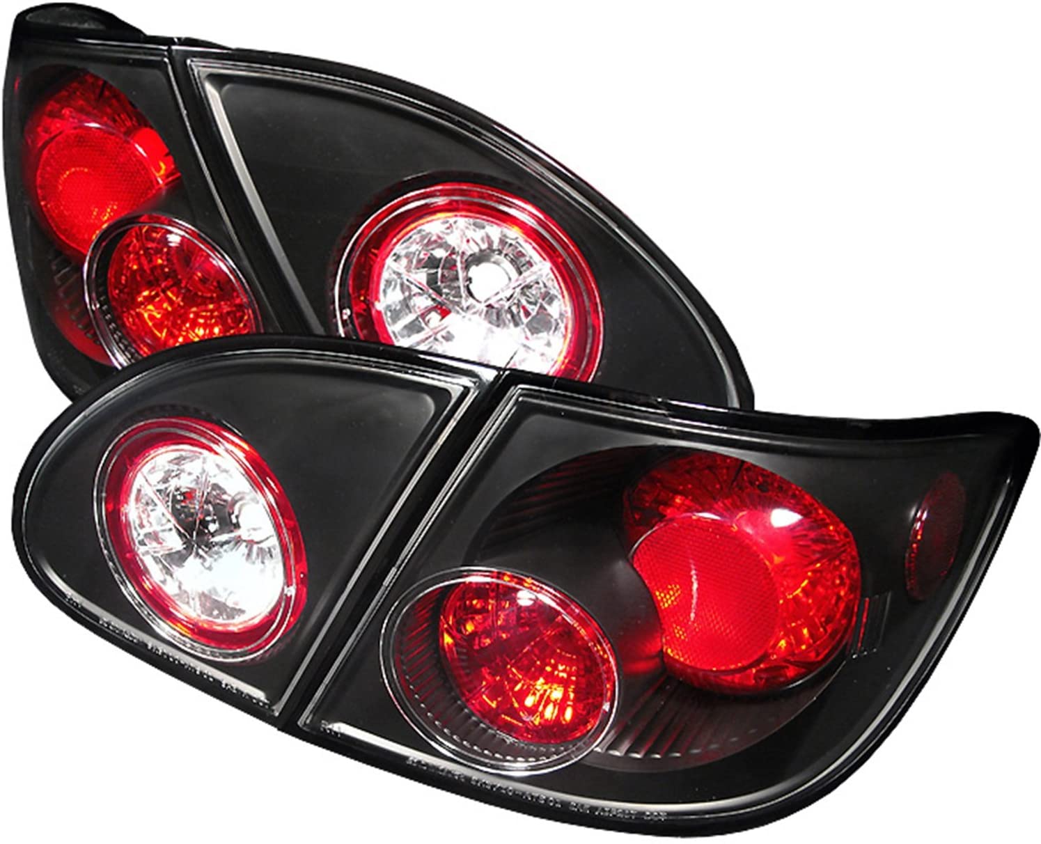 Spyder Auto Toyota Corolla Black Altezza Tail Light (ALT-YD-TC03-BK)