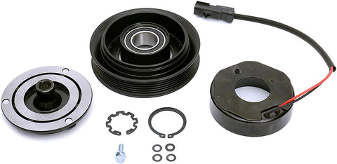 AC Compressor Clutch Assembly Kit 5005440AA CO 29001C for 01-07 Dodge Grand Caravan 3.3L 3.8L, 01-07 Chrysler Town & Country 3.3L 3.8L, 01-07 Dodge Caravan Chrysler Voyager 3.3L
