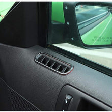 HKPKYK for Ford Mustang 2009 2010 2011 2012 2013, Car Door Air Conditioner Vent Outlet Trim Decoration Stickers Car Interior Accessories