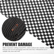 FieryRed Roof Cargo Bag Protective Mat, 51"x43" Universal Roof Rack Pad for Rooftop Cargo Bag