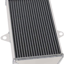 ALLOYWORKS 2 Row Core All Aluminum ATV Radiator For 1987-2007 Yamaha Banshee YFZ350 YFZ 350