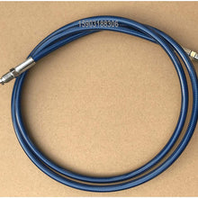 WHWEI AN3 Motorcycle Brake Oil Hose Line Stainless Steel Braided PTFE Pipe with M10X1 Male Fittings (Color : 44CM)