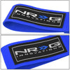 NRG Innovations TOW-E36BL Front/Rear Bumper 2.25 Inches Wide Nylon Tow Towing Hook Belt + LED Keychain Flashlight